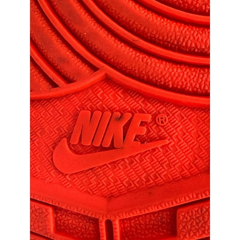 Nike Air Jordan 1 Flight Stealth Crimson Shoes Size 10 Gray Black 372704-028
